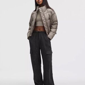 Lululemon Matte Satin Relaxed-Fit Mid-Rise Cargo Pant